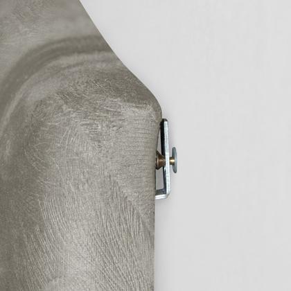 Imagem de Cabeceira Painel Cama Box Solteiro 90 cm CAPITONÊ Suspensa - Areia Suede