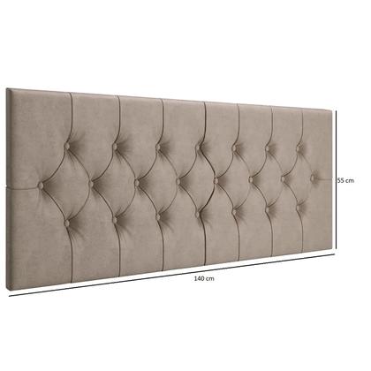 Cabeceira Painel Cama Casal 1,40 CAPITONÊ Box Estofada - Várias Cores - AJMóveis Imagem de Cabeceira Painel Cama Casal 1,40 CAPITONÊ Box Estofada - Várias Cores