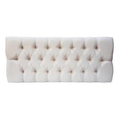 Imagem de Cabeceira Painel Casal Queen Paris Capitone 1,60m Suede Areia