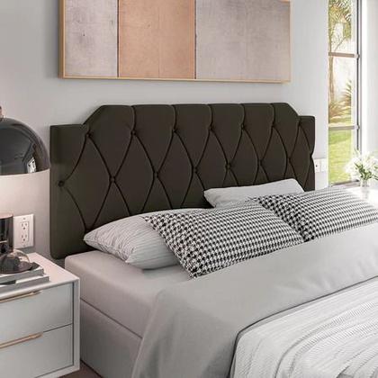 Imagem de Cabeceira Painel Kelly Cama Box Casal 1.40 Estofada - Varias Cores