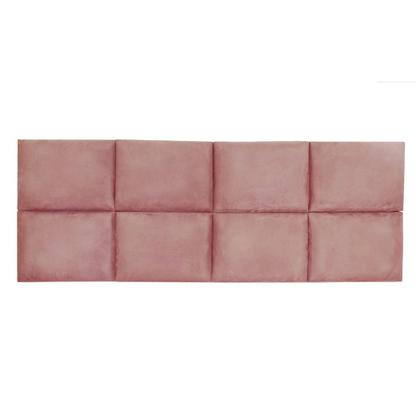 Imagem de Cabeceira Painel Modulada Casal 1,40m Lorena Suede - Pallazio