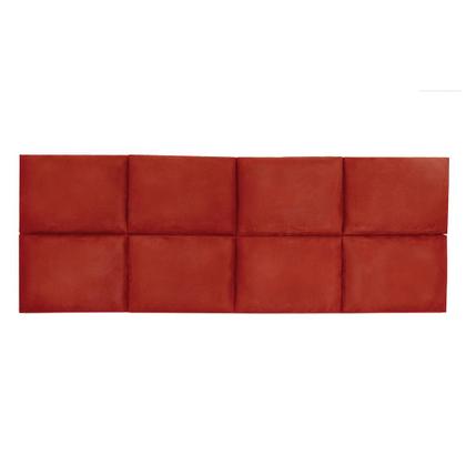 Imagem de Cabeceira Painel Modulada Casal 1,40m Lorena Suede - Pallazio