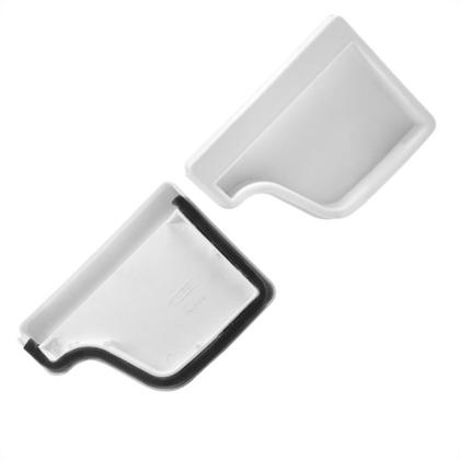 Imagem de Cabeceira Para Calha Astra Branca 27X122Mm Par Cal/Cab