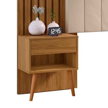 Cabeceira Para Cama Box de Casal e Queen Extensível com Mesa de Cabeceira e Capitonê Camaru - Zara - Robel Móveis - Cabeceiras Robel Móveis Imagem de Cabeceira Para Cama Box de Casal e Queen Extensível com Mesa de Cabeceira e Capitonê Camaru - Zara - Robel Móveis