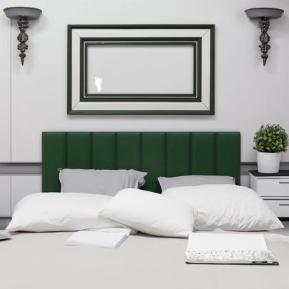 Imagem de Cabeceira Para Cama Box Estofada Modular 5 Modulos 60x20 cm.