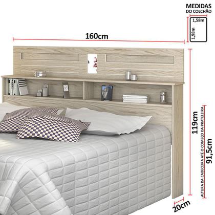 Imagem de Cabeceira Para Cama Queen Size Quarto Florença