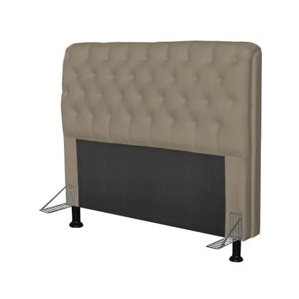 Imagem de Cabeceira Paris Para Cama Box Casal 140 cm Paris Areia - JS Móveis