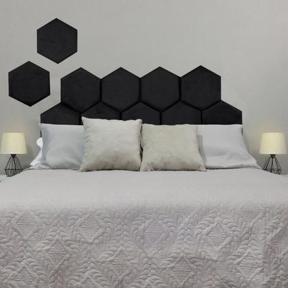 Imagem de Cabeceira Placas Módulos Estofada Suede Unitário RBL