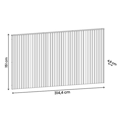 Imagem de Cabeceira Quarto Florença King Frisado