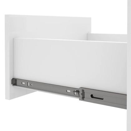 Imagem de Cabeceira Queen com 2 Mesas de Apoio Like 2 GV Branca