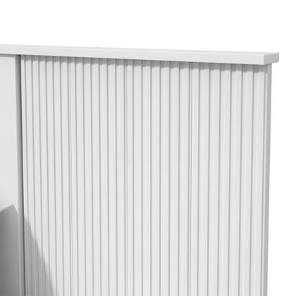 Imagem de Cabeceira Queen com 2 Mesas de Apoio Like 2 GV Branca