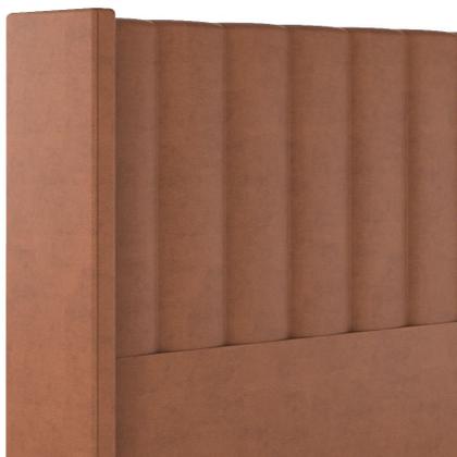 Imagem de Cabeceira Queen Giovana em Veludo com Sapata