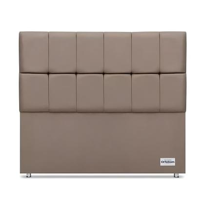 Imagem de Cabeceira Queen Piave Linho Bege 160X125X12 Ortobom