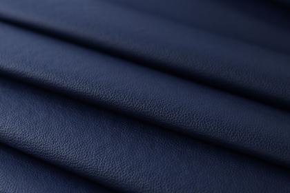 Imagem de Cabeceira Queen Reta Luxo Dupla 160x60 Sintético Azul - Tachas Fumê