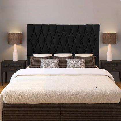 Imagem de Cabeceira Queen Size Cama Box Casal Estofada 1,6m Quarto Capitonê