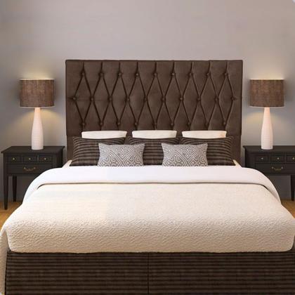 Imagem de Cabeceira Queen Size Cama Box Casal Estofada 1,6m Quarto Capitonê