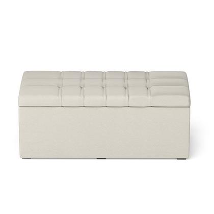 Imagem de Cabeceira Rana e Calçadeira Alpha 90 Couro Aradecor