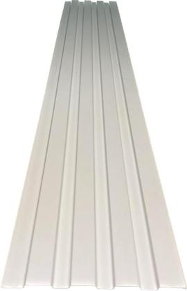 Imagem de Cabeceira Ripada branca Solteiro Modular 88x60 sem furos