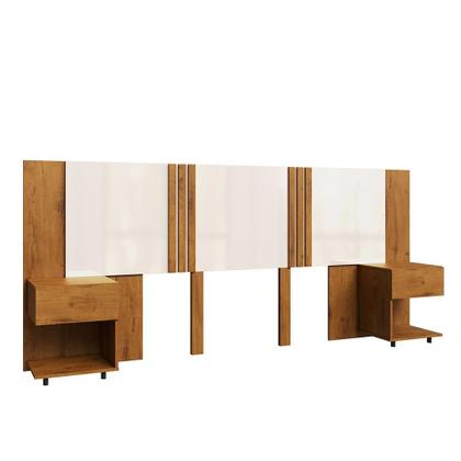 Imagem de Cabeceira Sleep Movelove para Cama Casal/Queen/King com 2 Criados