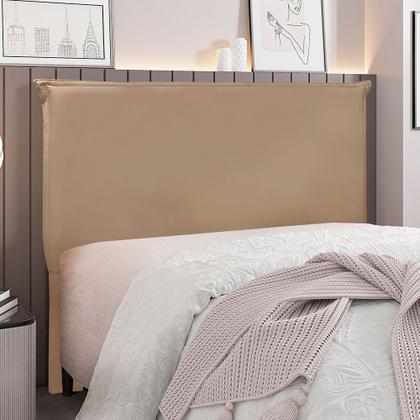 Imagem de Cabeceira Solteiro 0,90m Barcelona Suede - Pallazio