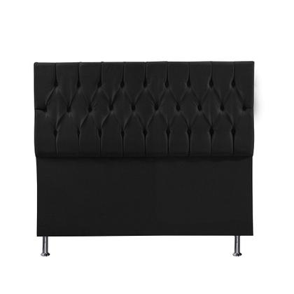 Imagem de Cabeceira Solteiro 0,90m Mari Suede Preto SKY MOBILE
