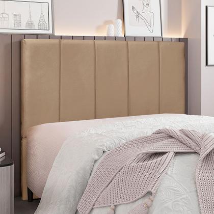 Imagem de Cabeceira Solteiro 0,90m Sevilha Suede - Pallazio