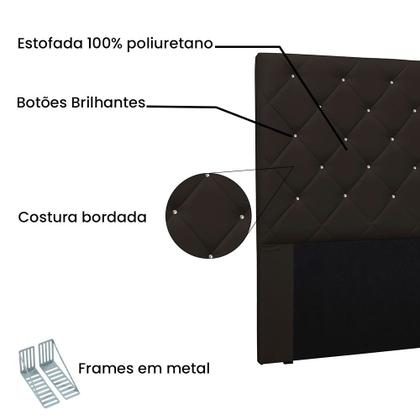 Imagem de Cabeceira Solteiro 0,90m Tânia Corano - Pallazio