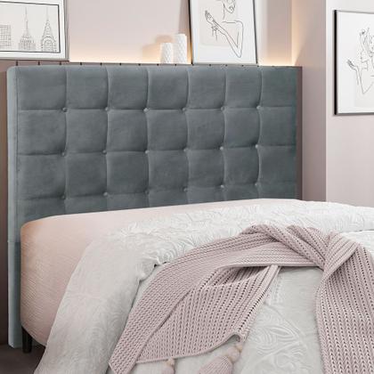 Imagem de Cabeceira Solteiro 0,90m Verona Veludo - Pallazio