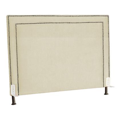 Imagem de Cabeceira Solteiro 90cm Viviane Com Tachas Suede - MALTA DECOR