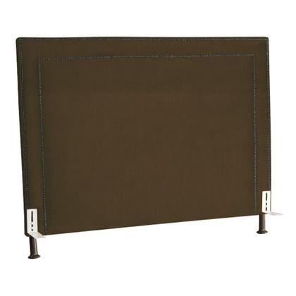 Imagem de Cabeceira Solteiro 90cm Viviane Com Tachas Suede - MALTA DECOR