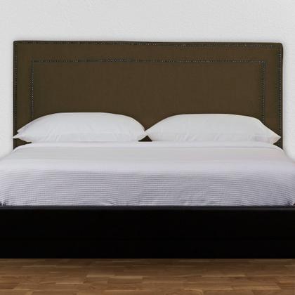 Imagem de Cabeceira Solteiro 90cm Viviane Com Tachas Suede - MALTA DECOR