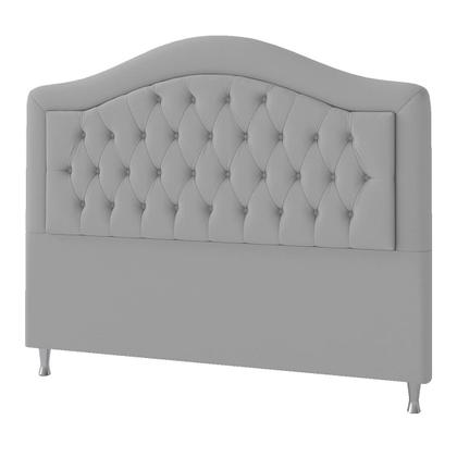 Imagem de Cabeceira Solteiro Ághata P04 90 cm Suede - Doce Sonho Móveis