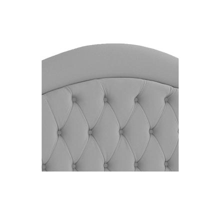 Imagem de Cabeceira Solteiro Ághata P04 90 cm Suede - Doce Sonho Móveis