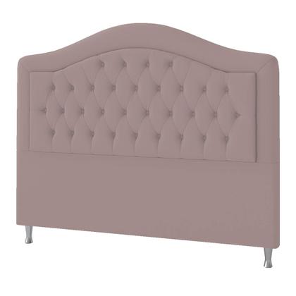 Imagem de Cabeceira Solteiro Ághata P04 90 cm Suede - Doce Sonho Móveis