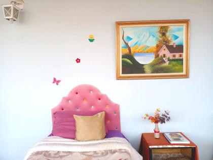 Imagem de Cabeceira Solteiro Bella Colours Veludo Rose Botão Colorido