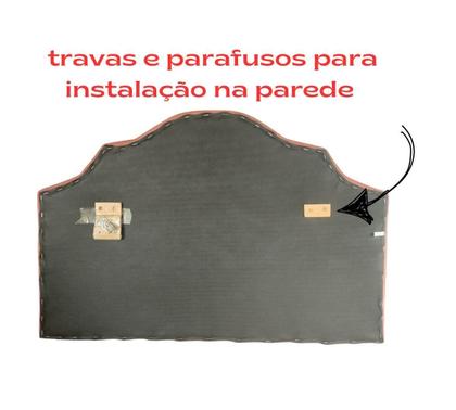 Imagem de Cabeceira Solteiro Cama Box Veludo Verde Provençal Dupla