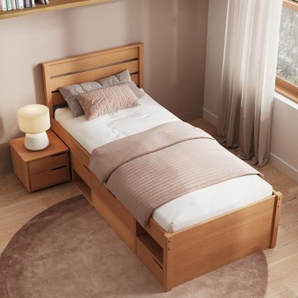 Imagem de Cabeceira Solteiro Charme / Beauty Madeira Maciça