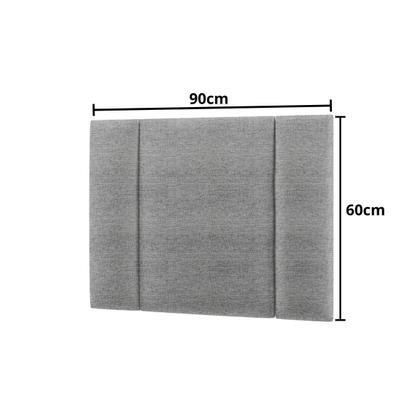 Imagem de Cabeceira Solteiro Estofada com LED