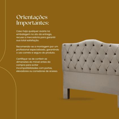 Imagem de Cabeceira Solteiro Estofada Madeira Cama Box Veneza