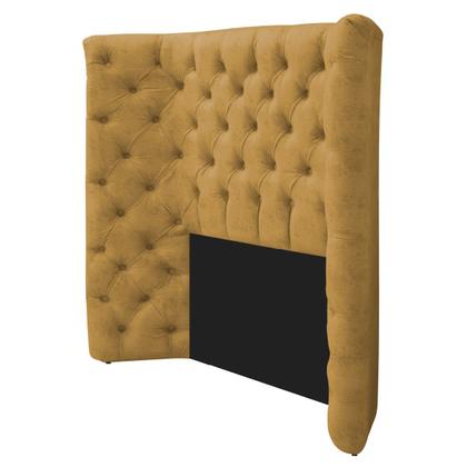 Imagem de Cabeceira Solteiro Everest P02 90 cm para cama Box Suede - Doce Sonho Móveis