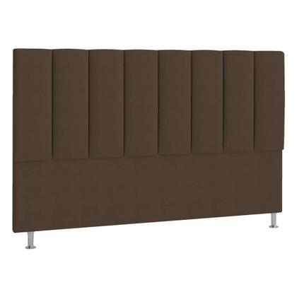 Imagem de Cabeceira Solteiro Hannover P04 90 cm Suede - ADJ Decor