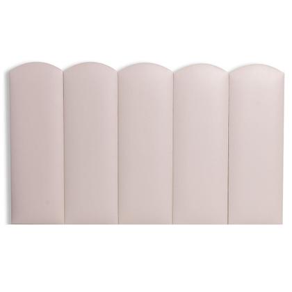 Imagem de Cabeceira Solteiro Nuvem 100x60 Cama Box Modulada Luno