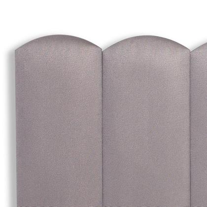 Imagem de Cabeceira Solteiro Nuvem 100x60 Cama Box Modulada Luno