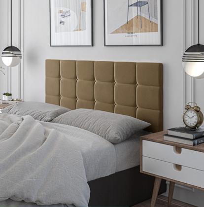 Imagem de Cabeceira Suspensa Almofada Cama Solteiro 140 cm Calipha