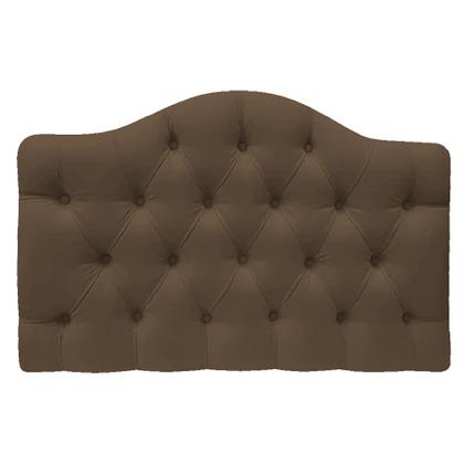 Imagem de Cabeceira Suspensa Imperatriz 160 cm Queen Size Suede Marrom - ADJ Decor