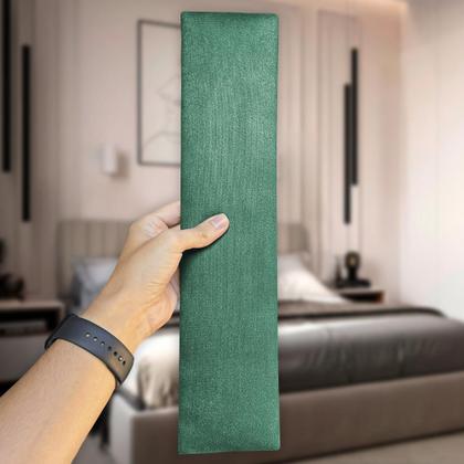 Imagem de Cabeceira Veludo Modular Estofada Retangular 45X10cm para Cama Box Queen King - Ornata Domus