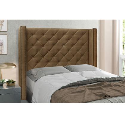 Imagem de Cabeceira Vicenza Para Cama Box Solteiro 90 cm Suede - D'Rossi