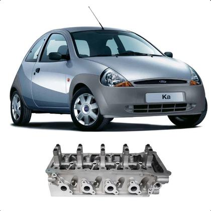 Imagem de Cabecote Motor Ford Fiesta/ka 1.0 8v Zetec Rocam Gasolina Taranto