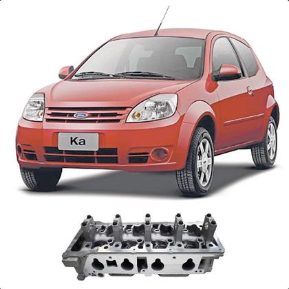 Imagem de Cabecote motor ford fiesta ka ecosport 1.6 8v zetec flex taranto