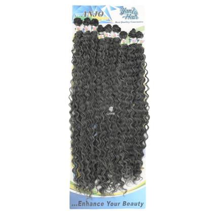 Imagem de Cabelo Afro Cacheado Bio Organico 80 cm Anjo Aplique Megahair Em tela